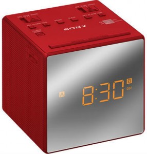 Радиобудильник Sony ICF-C1T Red