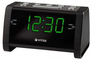 Радиобудильник Vitek VT-6608 BK