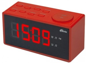 Радиобудильник Ritmix RRC-1212 Red