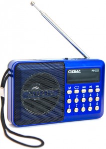 Переносной радиоприемник Сигнал electronics РП-222
