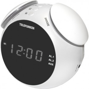 Радиобудильник Telefunken TF-1570 White