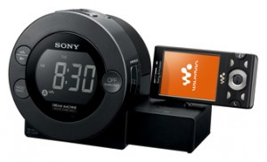Радиобудильник Sony ICF-C8WMB