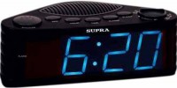Радиобудильник Supra SA-30FM black/blue