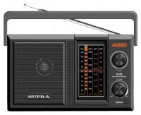 Переносной радиоприемник Supra ST-122 Black
