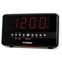 Радиобудильник Hyundai H-1549 Black Red