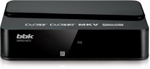ТВ-приставка BBK SMP001HDT2 Black