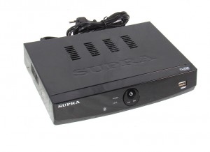 ТВ-приставка Supra SDT-92 после сервиса.