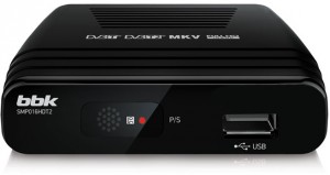 ТВ-приставка BBK SMP016HDT2 Black