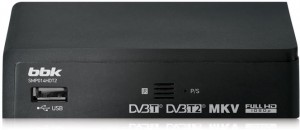 ТВ-приставка BBK SMP 014 HDT2 Dark grey