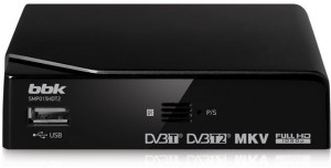 ТВ-приставка BBK SMP015HDT2 Black