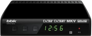 ТВ-приставка BBK SMP021HDT2 Black