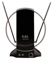 Комнатная всеволновая антенна GAL AR-468AW Black