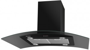 Вытяжка Maunfeld Ancona PlusA Isla 90 Black glass