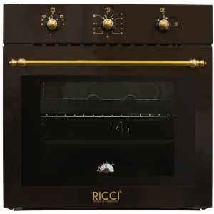 Газовый духовой шкаф Ricci RGO-620BR