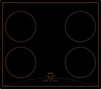 Варочная поверхность Rainford RBН-7604 BR Black