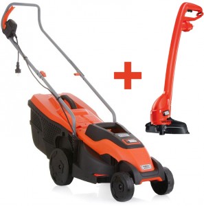 Газонокосилка Black and Decker EMAX34S+ триммер GL250