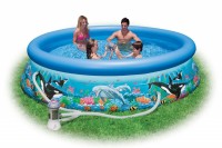 Надувной бассейн Intex Easy set  54902 305x76 + насос Ocean Reef