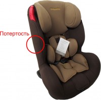 Детское автокресло Capella S12310 S15-151 Walnut brown  дефект - протерлась обшивка на каркасе с левой стороны