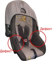 Детское автокресло Nania Baby Ride Winnie дефект