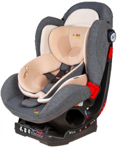 Детское автокресло Liko Baby LB 309 Grey Linen