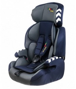 Детское автокресло Liko Baby LB 515 B Grey blue arrow