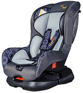 Детское автокресло Liko Baby 303 С Blue grey circles