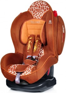 Детское автокресло Welldon New Smart Sport Side Armor & Cuddle Me Jiraffe Talk