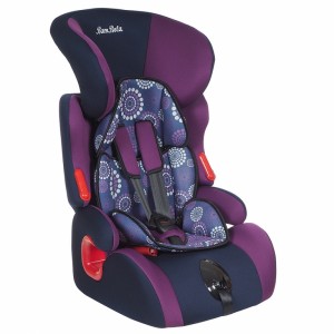 Детское автокресло BamBola Leonardo KRES1853 Одуванчик Purple blue