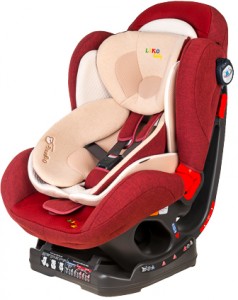 Детское автокресло Liko Baby LB 309 Burgundy linen