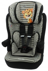 Детское автокресло Nania I-Max SP Animals Yaguar Grey black