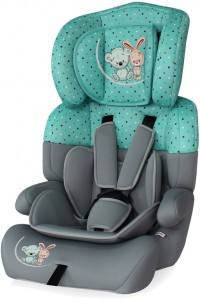 Детское автокресло Lorelli Junior plus Grey green friends