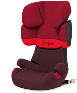 Детское автокресло Cybex Solution X-Fix Rumba Isofix Red