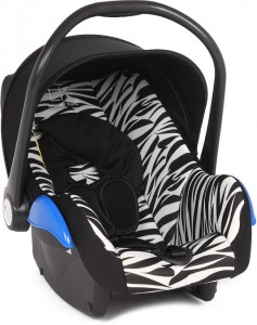 Детское автокресло Leader Kids Roomer Zebra Black