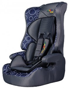 Детское автокресло Liko Baby LB 513C Blue grey circle