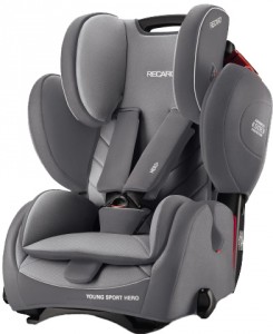 Детское автокресло Recaro Young sport hero 6203.21503.66 Alluminum grey