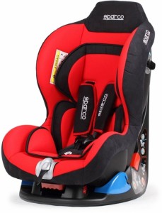 Детское автокресло Sparco F5000K Red black