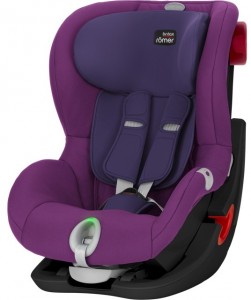 Детское автокресло Britax Romer King II LS Black Series Mineral purple