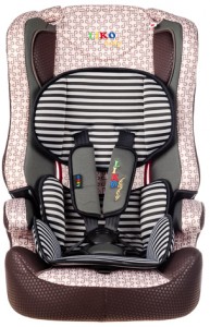 Детское автокресло Liko Baby LB 513C Beige brown zebra