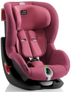 Детское автокресло Britax Romer King II LS Black Series Wine Rose