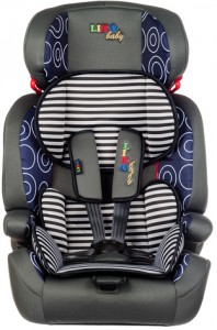 Детское автокресло Liko Baby LB 515 B Blue grey circles