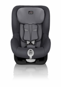 Детское автокресло Britax Romer King II Black Series Storm Grey Trendline