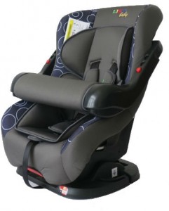 Детское автокресло Liko Baby LB 301 Grey blue circles