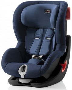 Детское автокресло Britax Romer King II Black Series Moonlight Blue