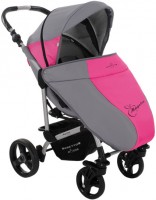 Прогулочная коляска Bebetto Magelan 318 Grey pink