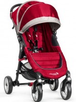 Прогулочная коляска Baby Jogger City Mini 4 Single Red grey