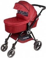 Универсальная коляска BabyHit Cube linen Red