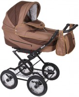 Универсальная коляска Jetem Nino (2 в 1) NN10 Dark beige light beige