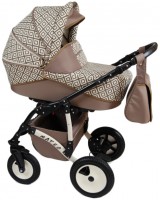 Универсальная коляска Alis Mateo 2 в 1 Beige rhombus