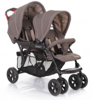 Прогулочная коляска Baby Care Tandem Grey