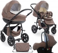 Универсальная коляска Tutis Zippy Mimi 770 3 в 1 Brown grey